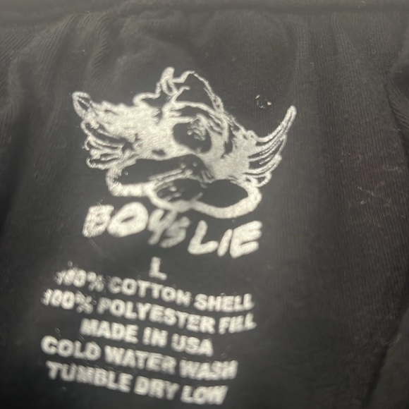 Boys Lie For Love quilt pants size Large - Picture 5 of 6